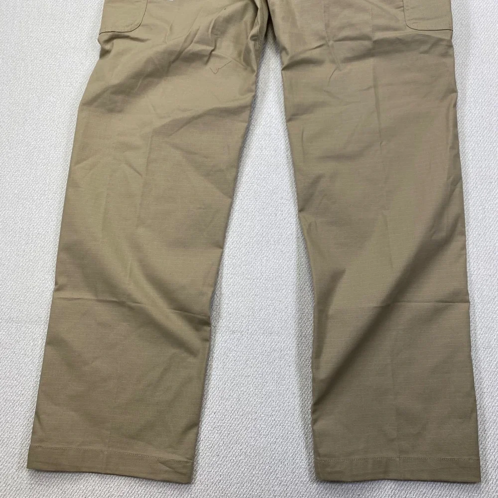 Propper Kinetic Tactical Pants Mens 34x34 Khaki Ripstop Water Resistant F52944X
